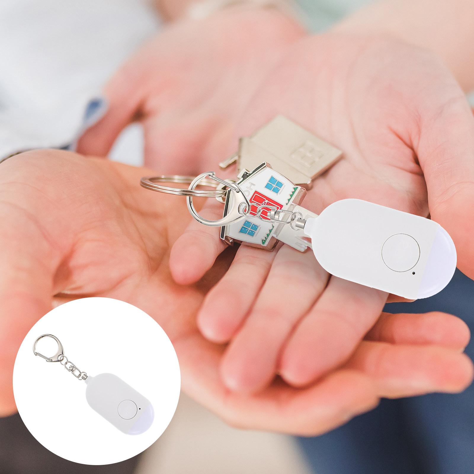 ชุดอุปกรณ์เตือนภัยส่วนตัวแบบชา - Personal Alarm Keychain บทวิจารณ์และราคา