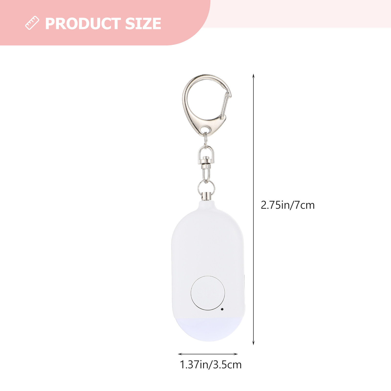 ชุดอุปกรณ์เตือนภัยส่วนตัวแบบชา - Personal Alarm Keychain บทวิจารณ์และราคา