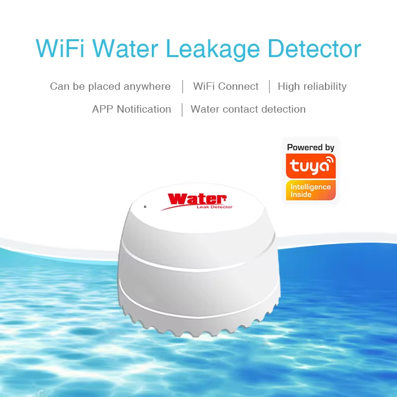 Tuya WiFi เครื่องตรวจจับน้ํารั - Water Alarm Sensor บทวิจารณ์และราคา