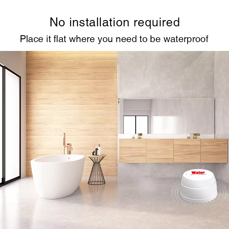 Tuya WiFi เครื่องตรวจจับน้ํารั - Water Alarm Sensor บทวิจารณ์และราคา