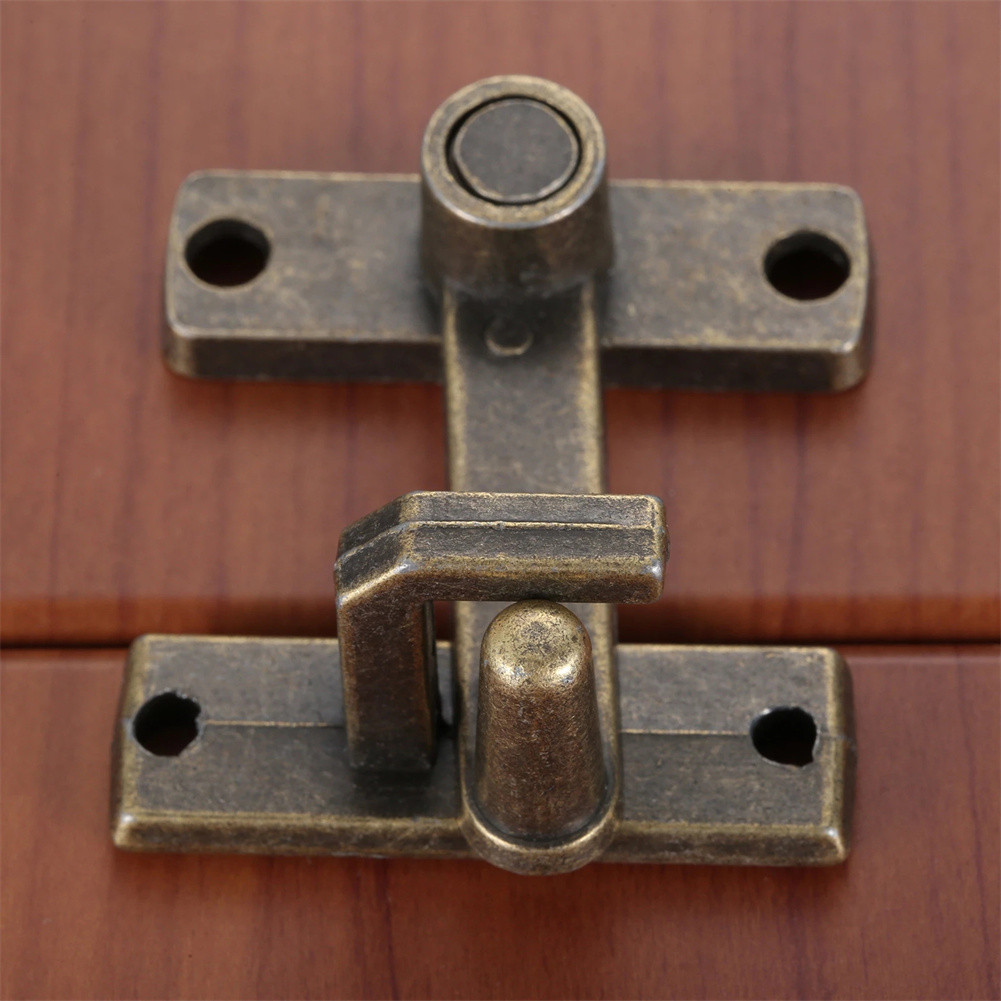 1 ชุด Bronze เลื่อนประตูหน้าต่ - Security Chain Door บทวิจารณ์และราคา