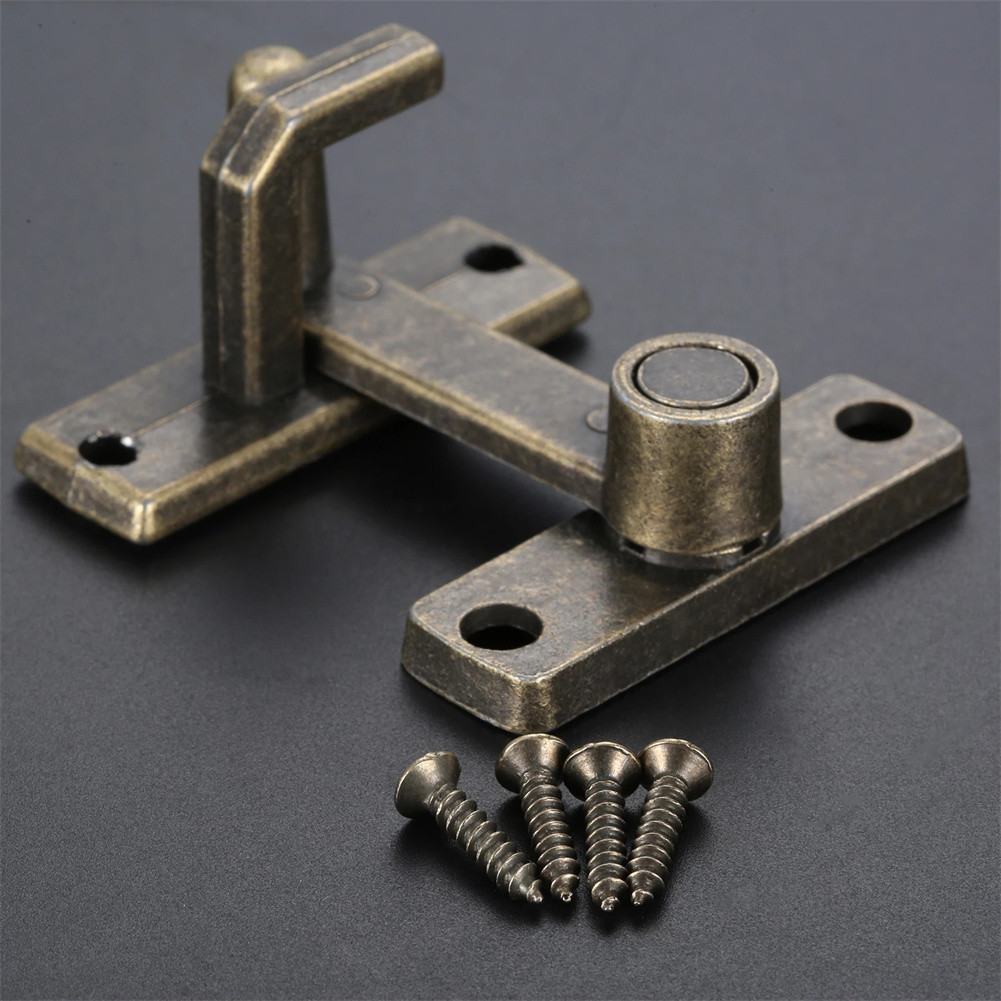 1 ชุด Bronze เลื่อนประตูหน้าต่ - Security Chain Door บทวิจารณ์และราคา