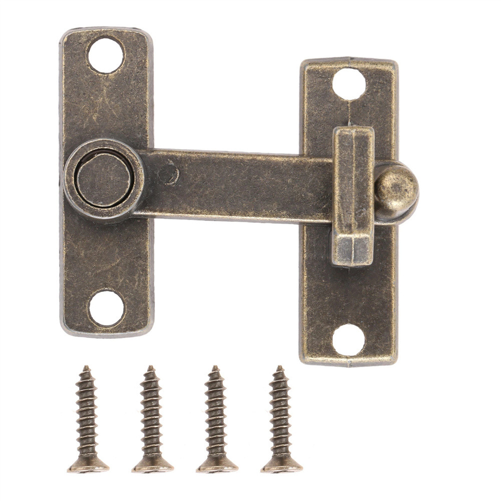 1 ชุด Bronze เลื่อนประตูหน้าต่ - Security Chain Door บทวิจารณ์และราคา